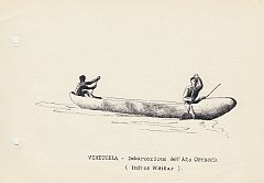 123 Venezuela - imbarcazione dell'Alto Orinoco - Indios Waikas